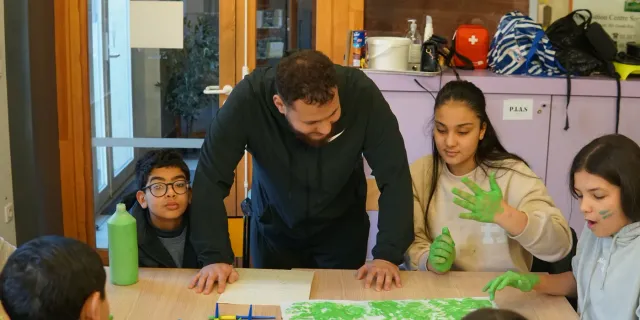 Jeunes accompagnés au Centre Social de l’Hommelet