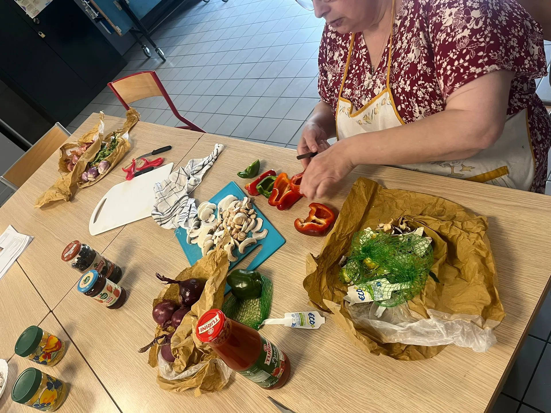 Illustration : Repas de Noël — Espace seniors