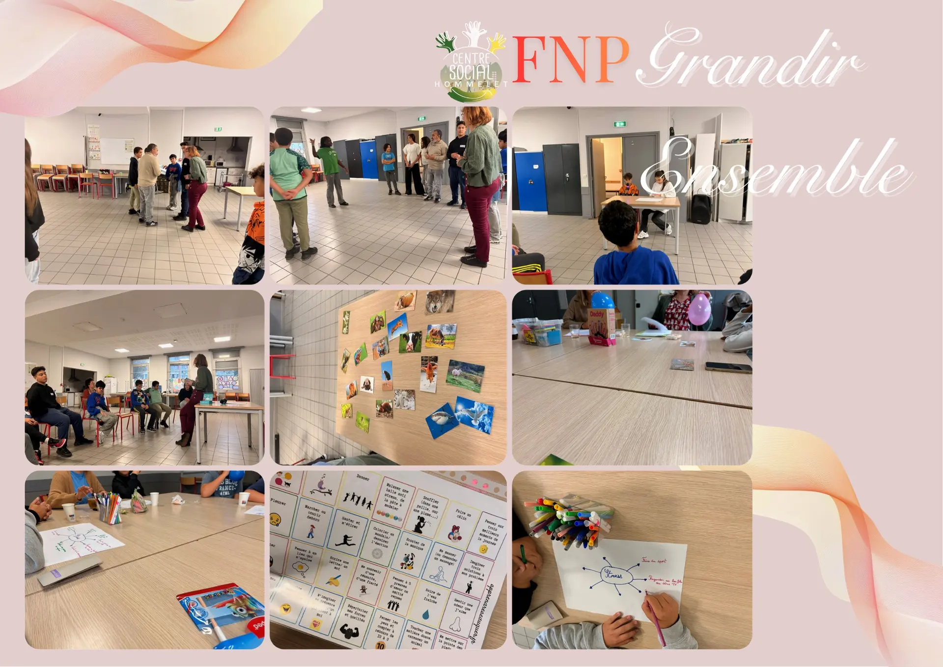 Affiche Semaine nationale des parents — Grandir ensemble