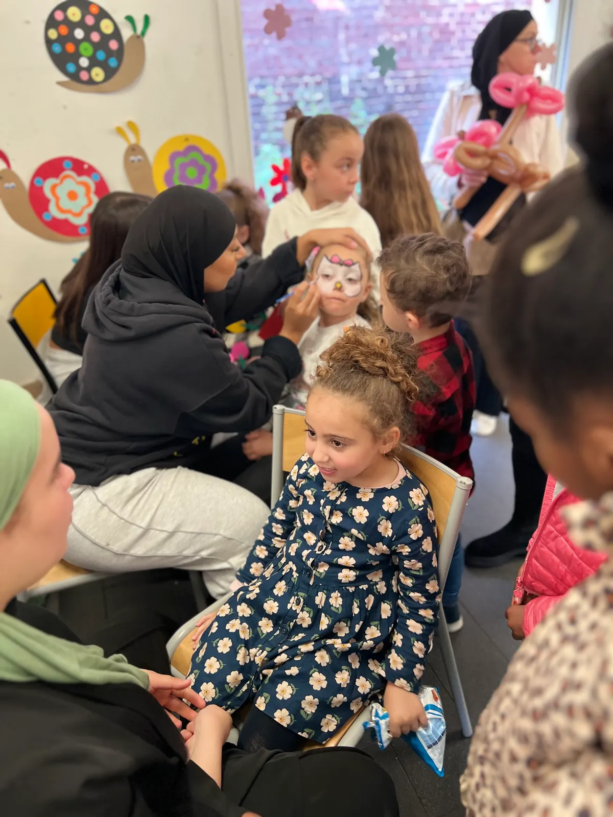 Atelier créatif proposé aux enfants